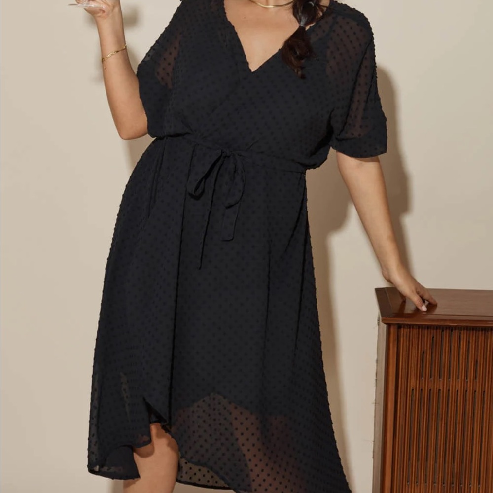 Vetta the convertible Polka dot dress